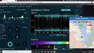 Animated field deployment of Intelligence Collectors (training demo)